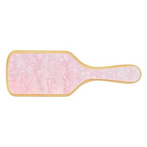 Bamboo Paddle Brush in Pink Sugar