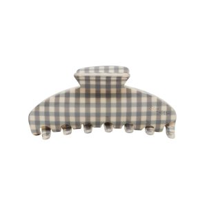 Big Effing Clip in Cozy Cloud Gingham