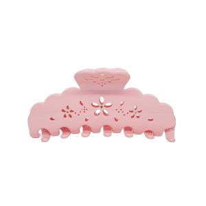 Big Effing Clip in Rose Fleur Eyelet