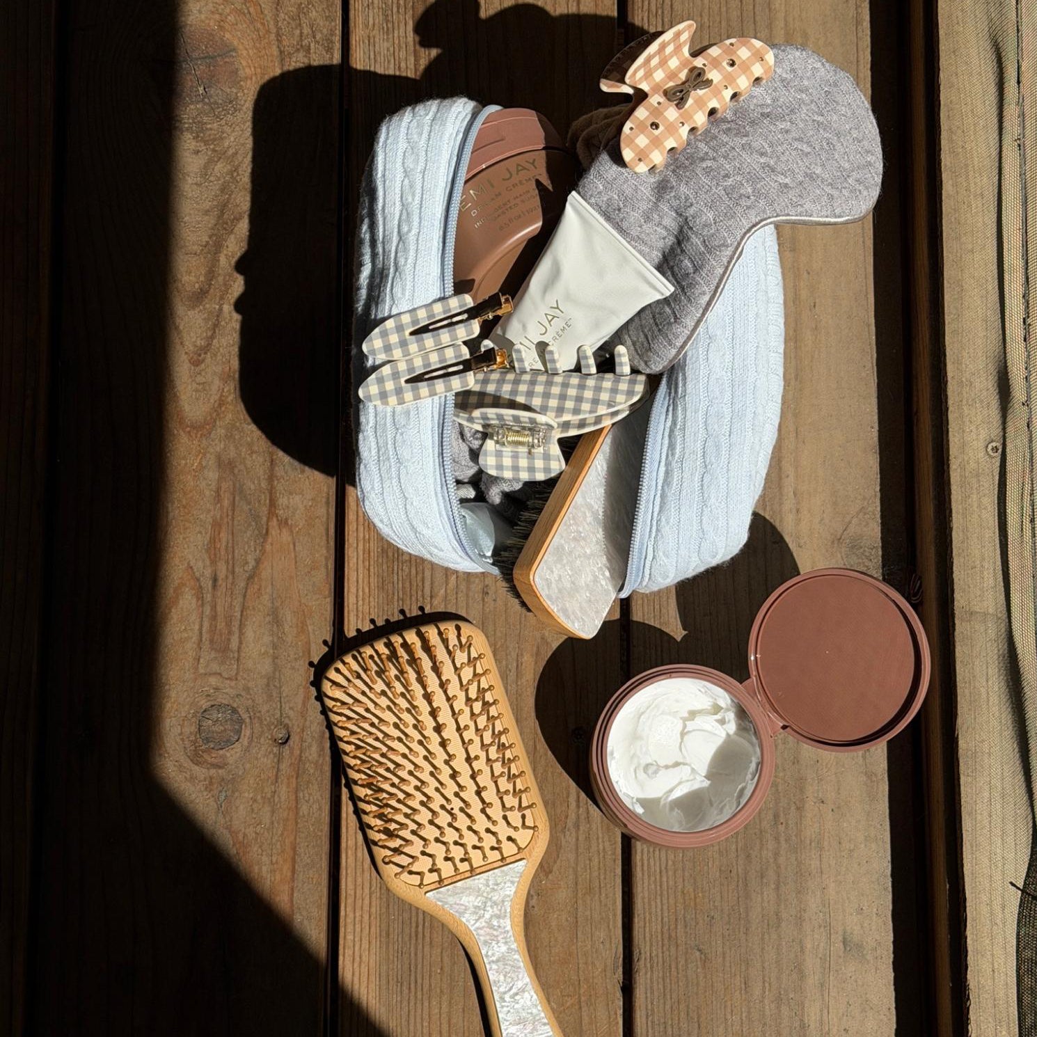 Cozy Pouch in Dream Cloud Knit - Image 4