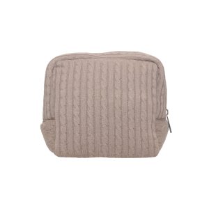 Cozy Pouch in Cookie Crumbs Knit