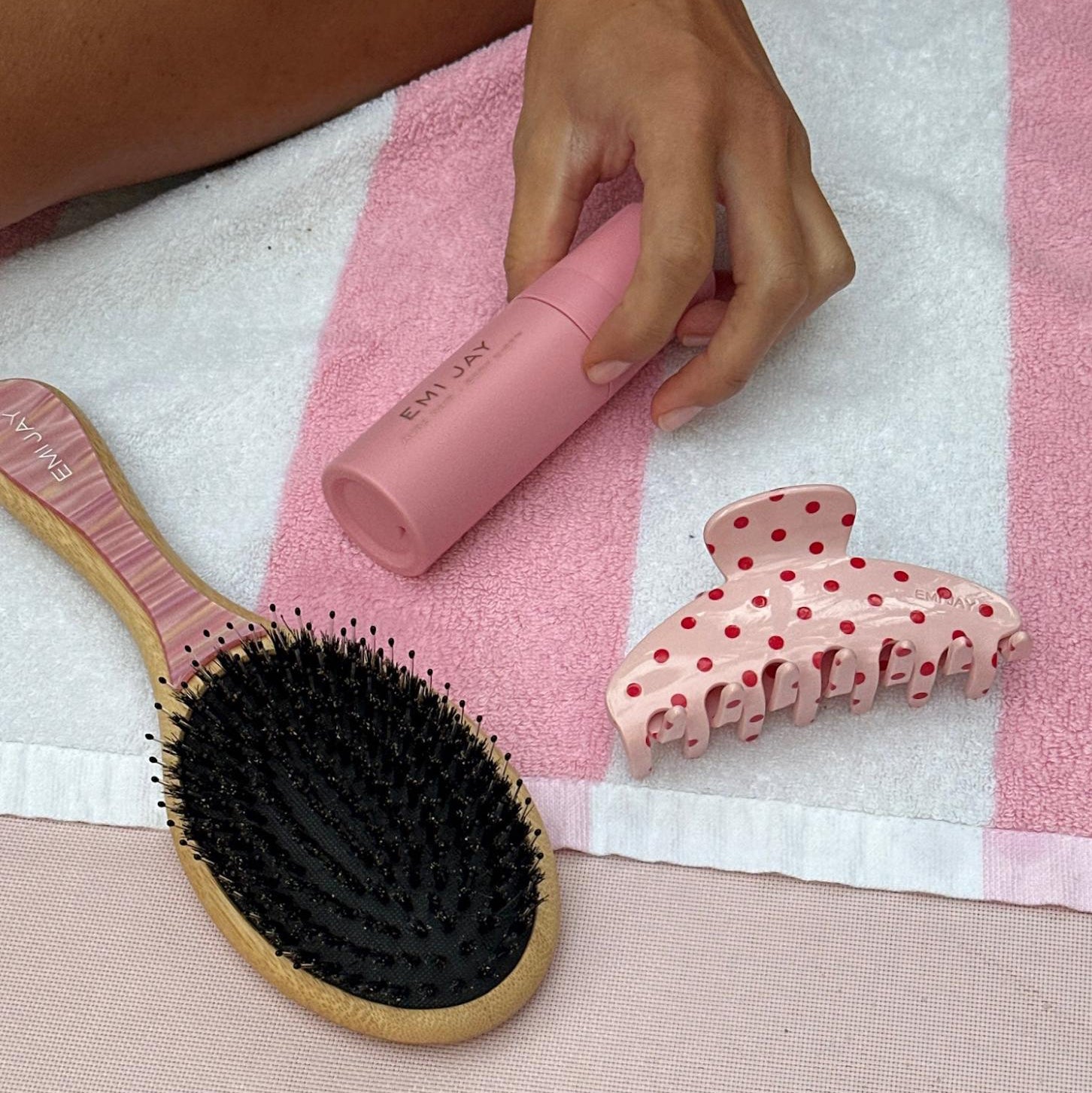 Flat Brush in Lychee Baby - Image 6