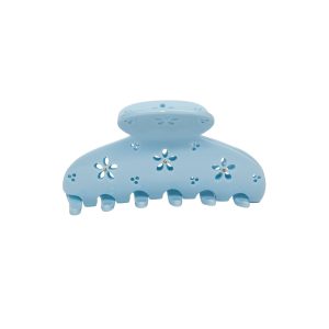 Lil Effing Clip in Blue Petal Eyelet