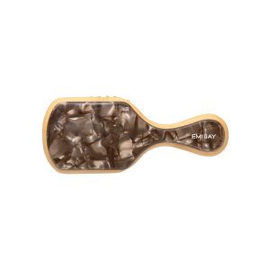 Mini Bamboo Paddle Brush in Toasted Sugar