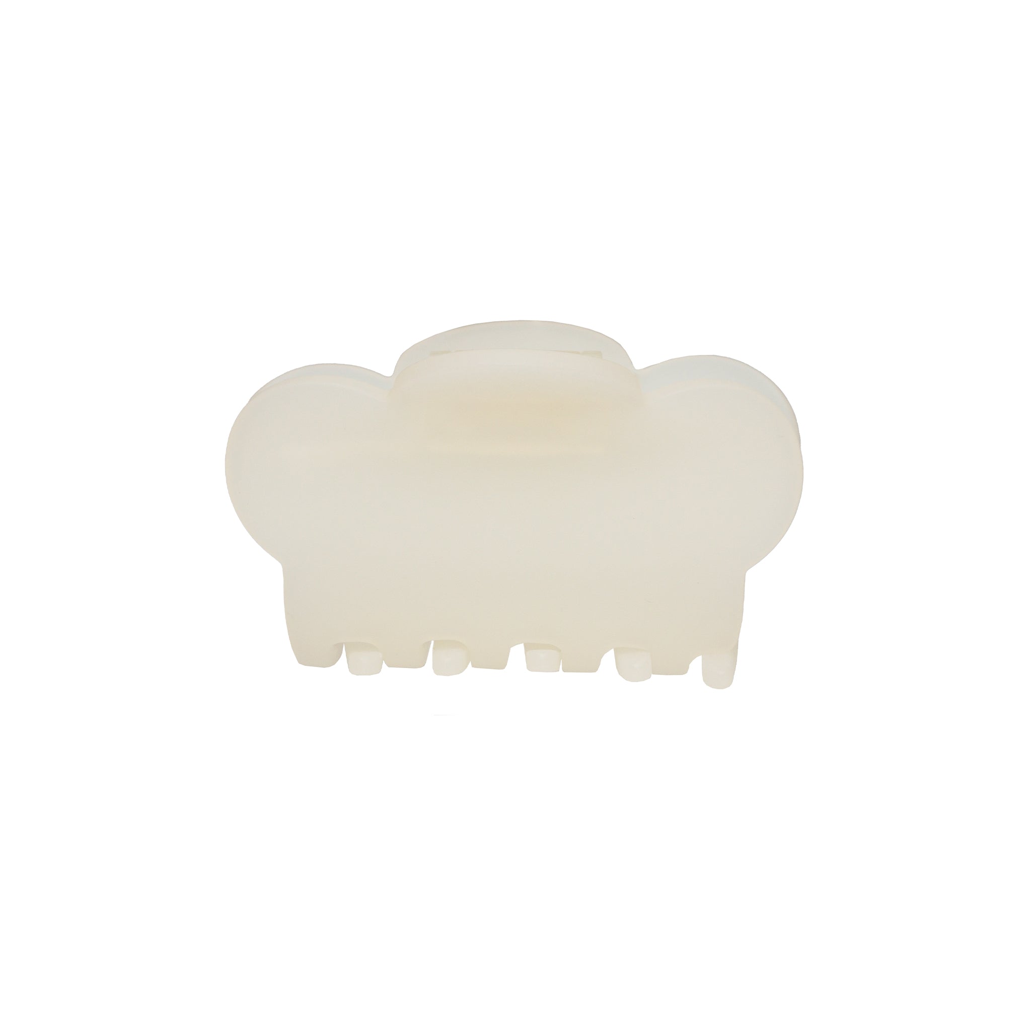 Mini Cloud Clip in Grey Smoke