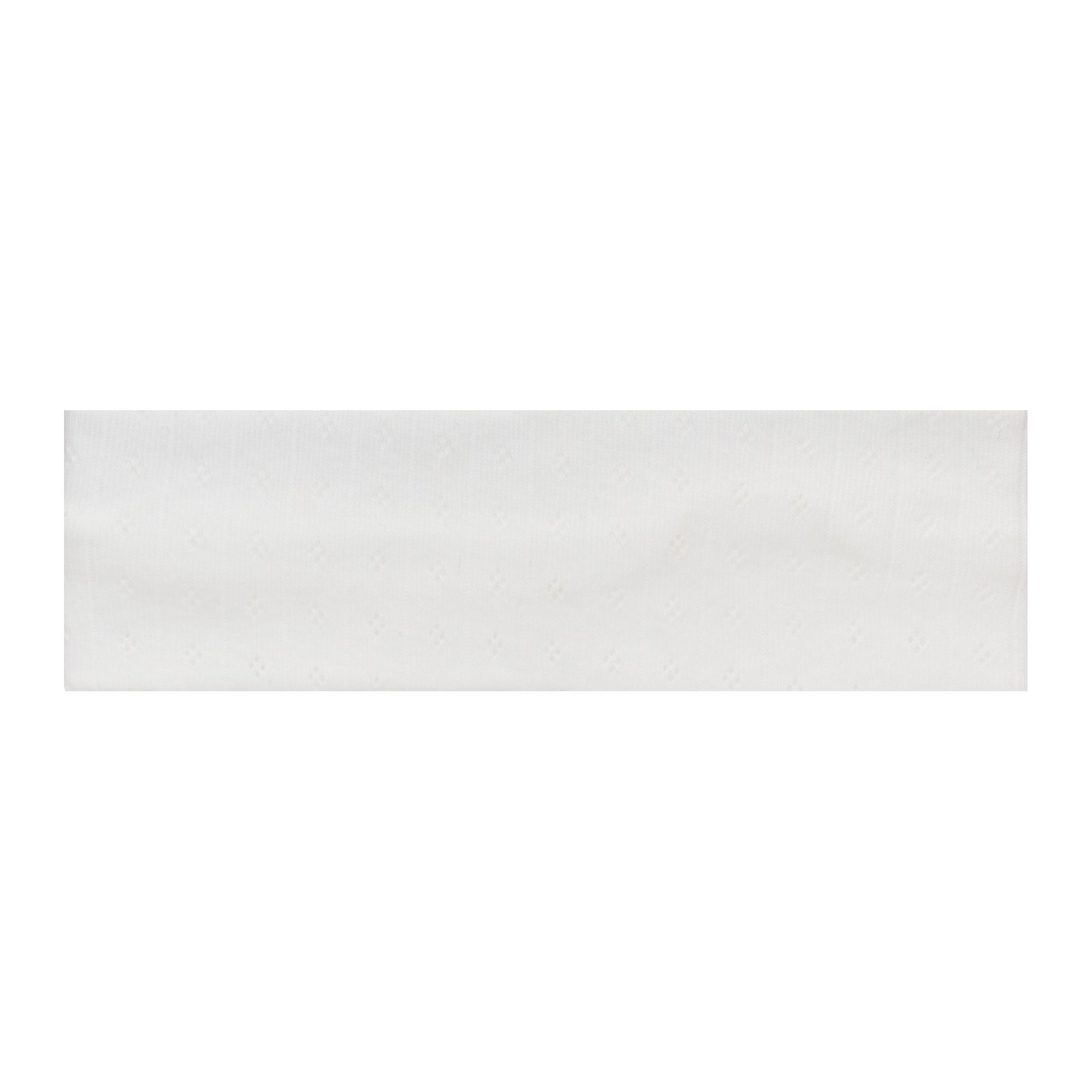 Pointelle Headband in Milk