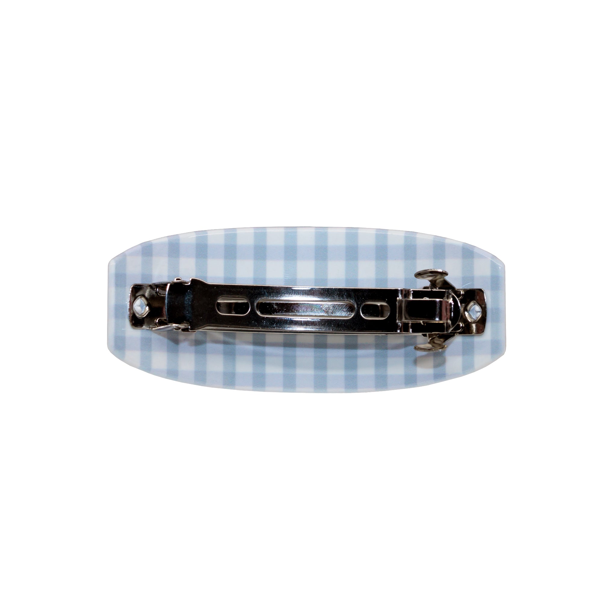 Ponytail Barrette in Blue Cherry Picnic - Image 2