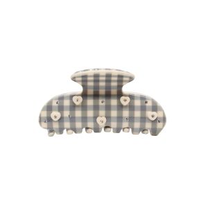 Sweetheart Clip in Cozy Cloud Gingham